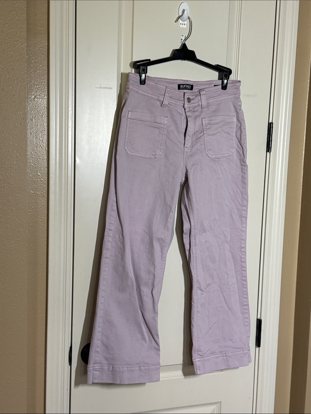 Buffalo David Bitton Lavender Cropped Pants